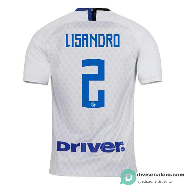 Maglia Inter Milan Gara Away 2#LISANDRO 2018-2019