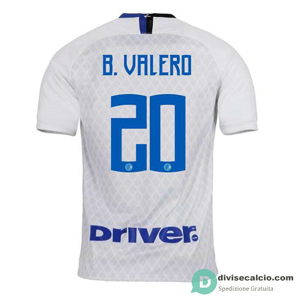 Maglia Inter Milan Gara Away 20#B.VALERO 2018-2019