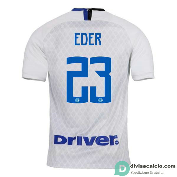 Maglia Inter Milan Gara Away 23#EDER 2018-2019