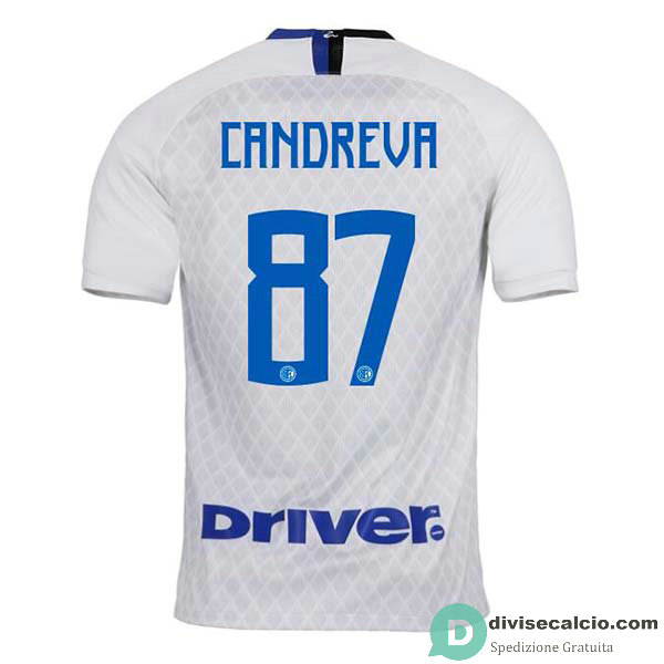 Maglia Inter Milan Gara Away 87#CANDREVA 2018-2019