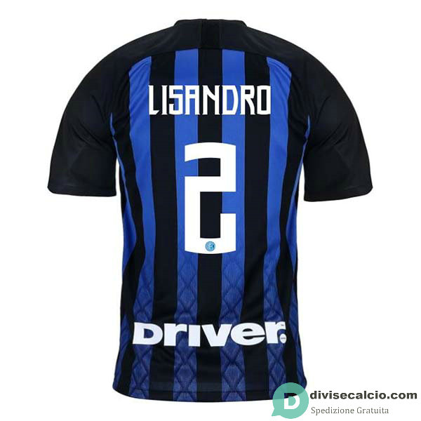 Maglia Inter Milan Gara Home 2#LISANDRO 2018-2019