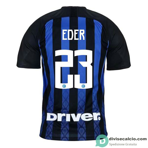 Maglia Inter Milan Gara Home 23#EDER 2018-2019