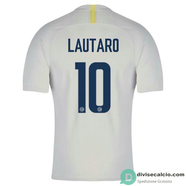 Maglia Inter Milan Gara Third 10#LAUTARO 2018-2019