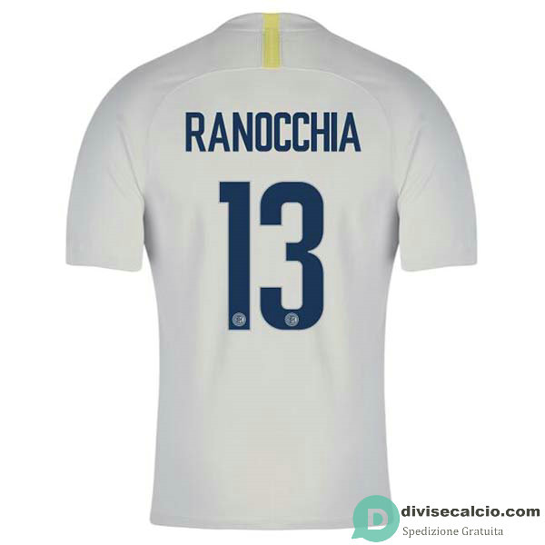 Maglia Inter Milan Gara Third 13#RANOCCHIA 2018-2019