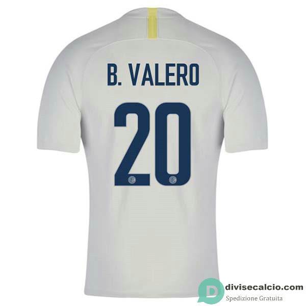 Maglia Inter Milan Gara Third 20#B.VALERO 2018-2019