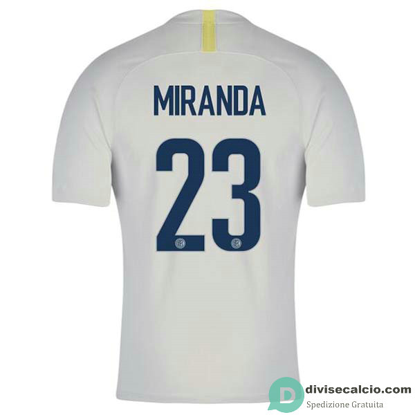 Maglia Inter Milan Gara Third 23#MIRANDA 2018-2019