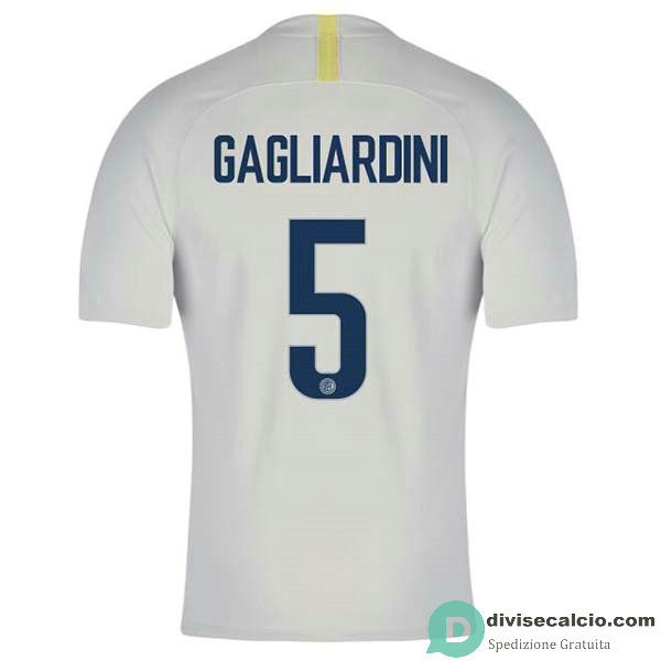 Maglia Inter Milan Gara Third 5#GAGLIARDINI 2018-2019