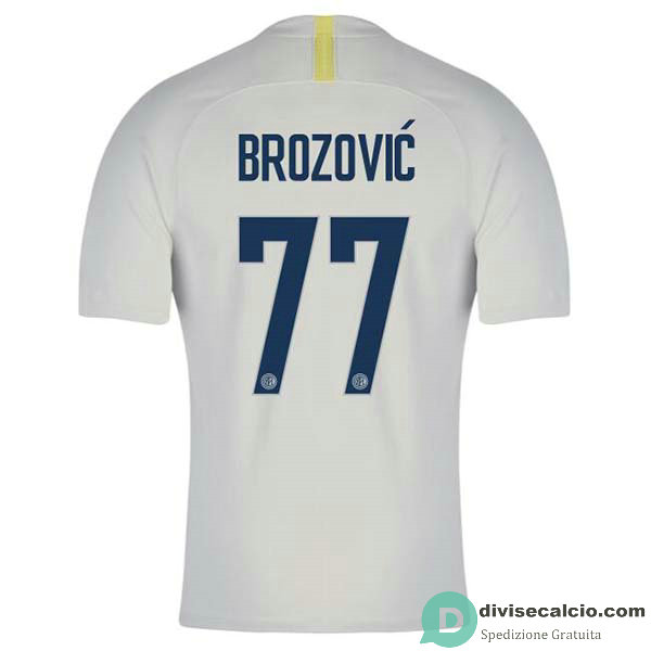 Maglia Inter Milan Gara Third 77#BROZOVIC 2018-2019