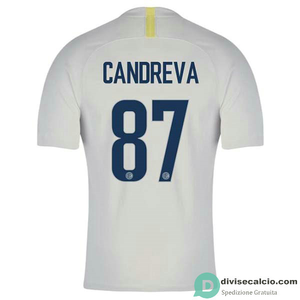 Maglia Inter Milan Gara Third 87#CANDREVA 2018-2019