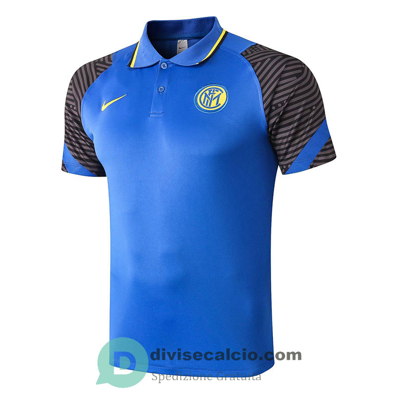 Maglia Inter Milan Polo Blue 2020/2021