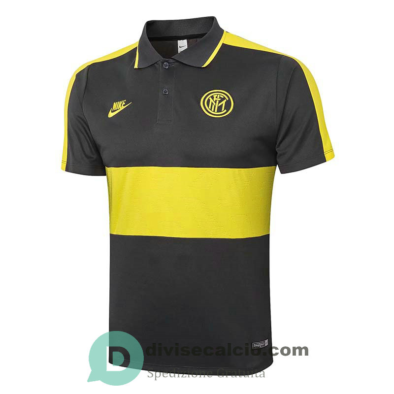 Maglia Inter Milan Polo Grey 2019/2020