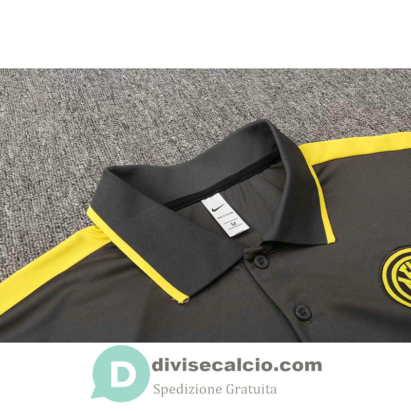 Maglia Inter Milan Polo Grey 2019/2020