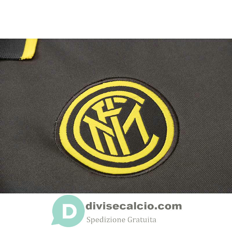 Maglia Inter Milan Polo Grey 2019/2020