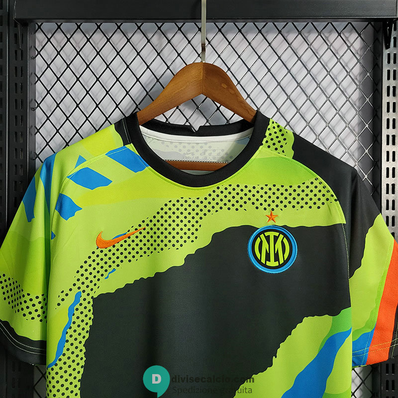 Maglia Inter Milan Training Suit Green I 2022/2023