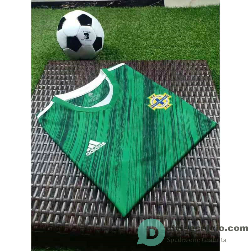 Maglia Irlanda Del Nord Euro Gara Home 2020