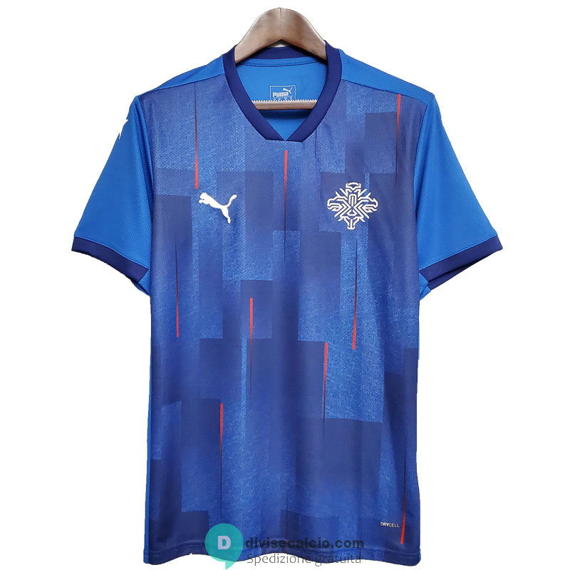 Maglia Islanda Gara Home EURO 2020