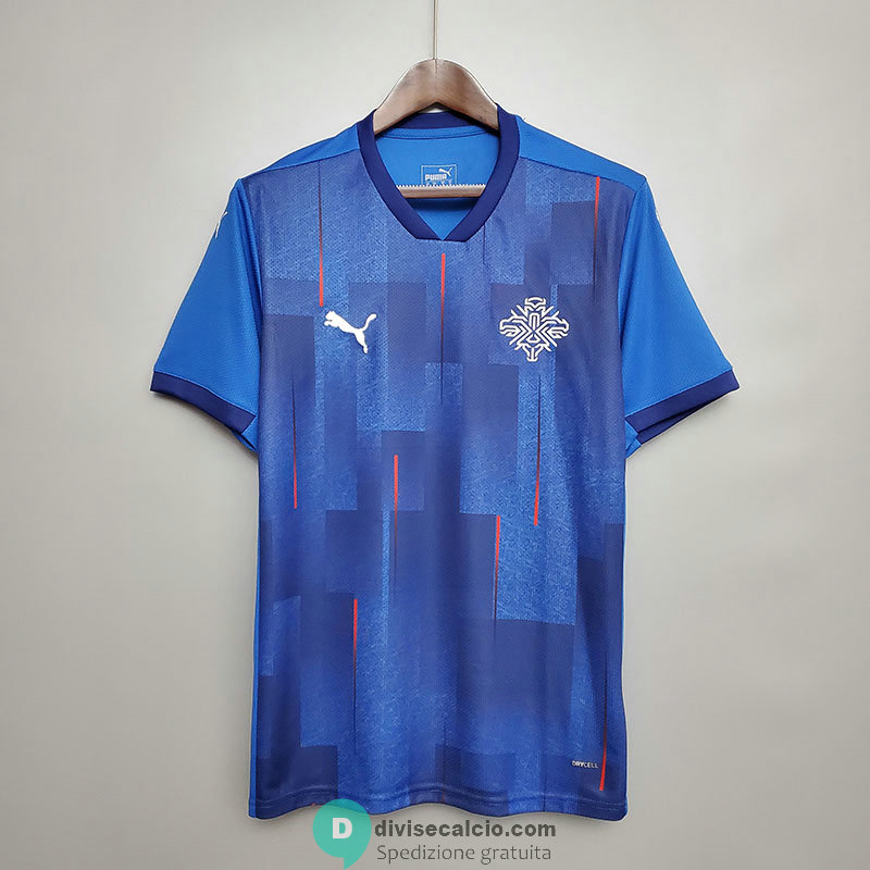 Maglia Islanda Gara Home EURO 2020