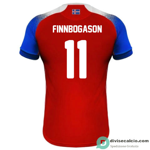 Maglia Islanda Gara Third 11#FINNBOGASON 2018