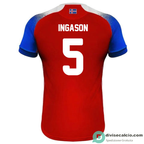 Maglia Islanda Gara Third 5#INGASON 2018