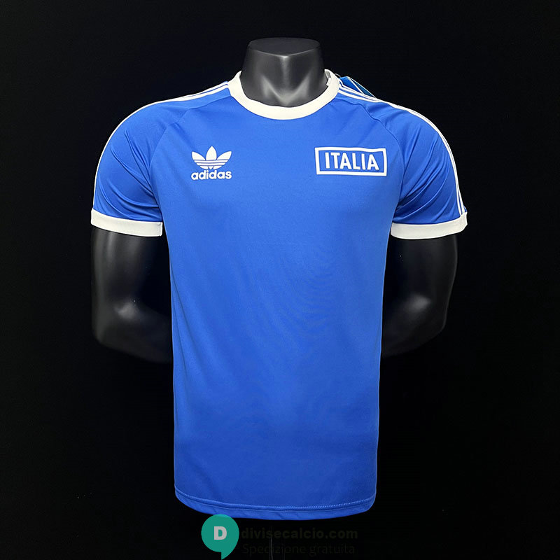 Maglia Italia Adicolor Classics 3S Blue 2023/2024