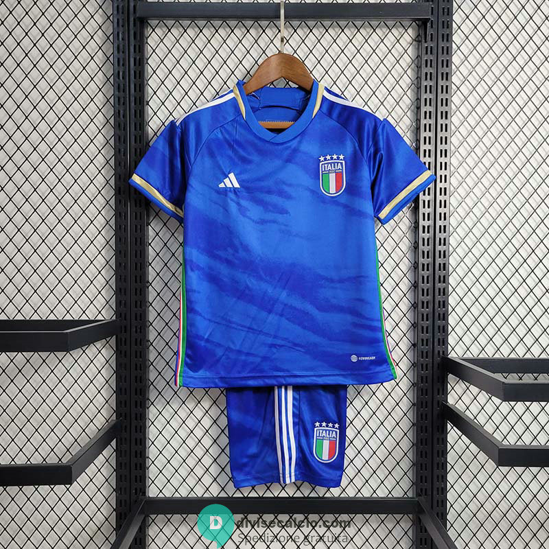 Maglia Italia Bambino Gara Home 2023/2024