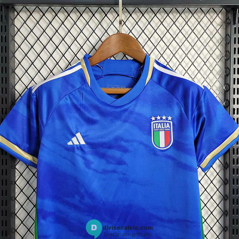 Maglia Italia Bambino Gara Home 2023/2024