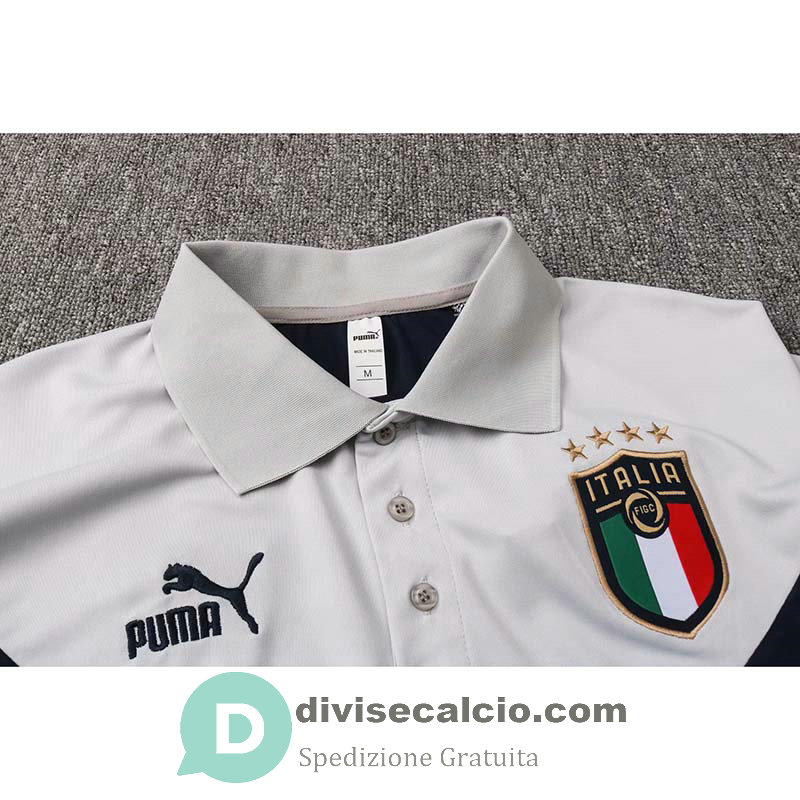 Maglia Italia Polo Blue 2020/2021