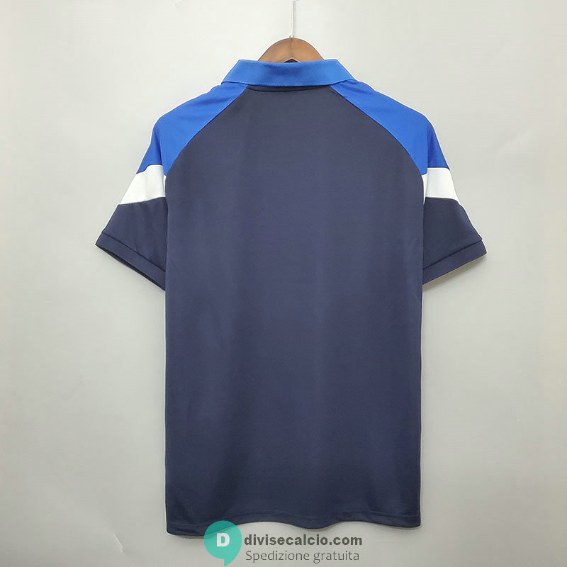 Maglia Italia Polo Royal Blue 2020/2021