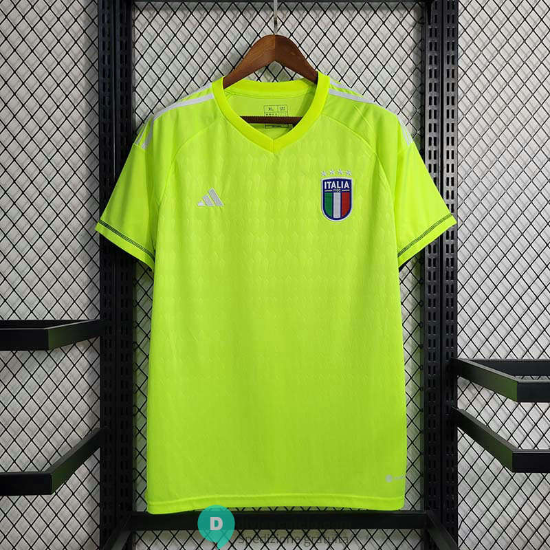 Maglia Italia Portiere Green 2023/2024