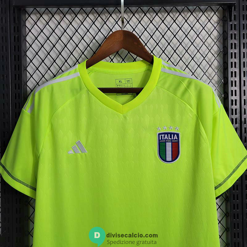 Maglia Italia Portiere Green 2023/2024