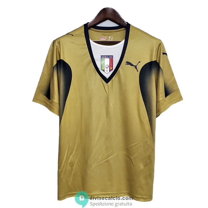 Maglia Italia Retro 2006 Golden