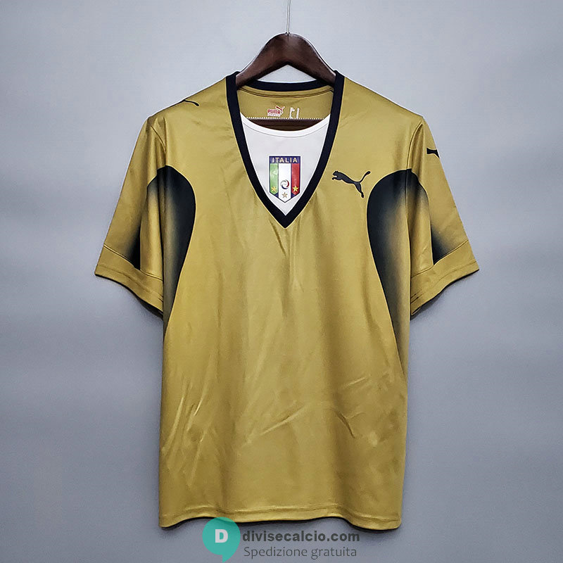 Maglia Italia Retro 2006 Golden