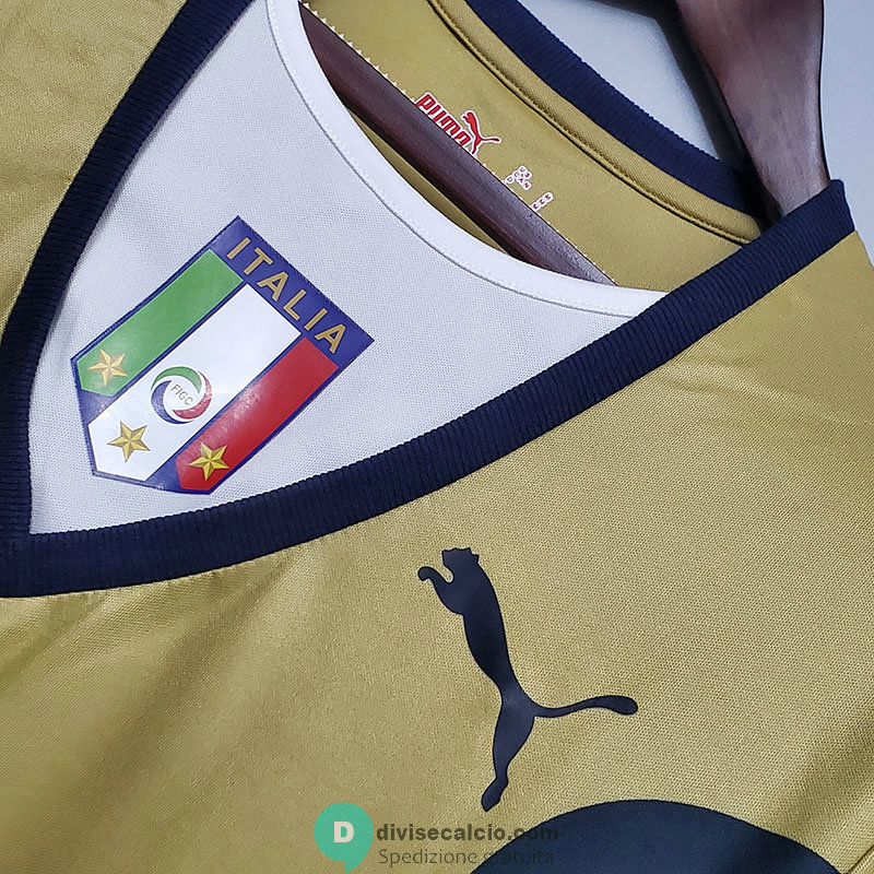 Maglia Italia Retro 2006 Golden