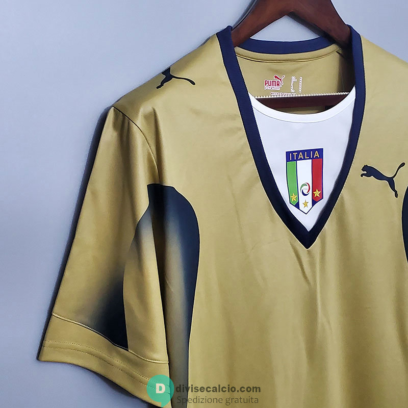 Maglia Italia Retro 2006 Golden