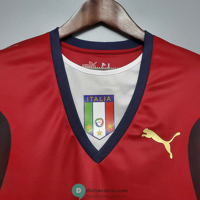 Maglia Italia Retro 2006 Red