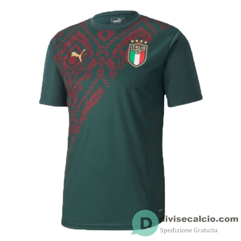 Maglia Italia Training Suit Green 2019/2020