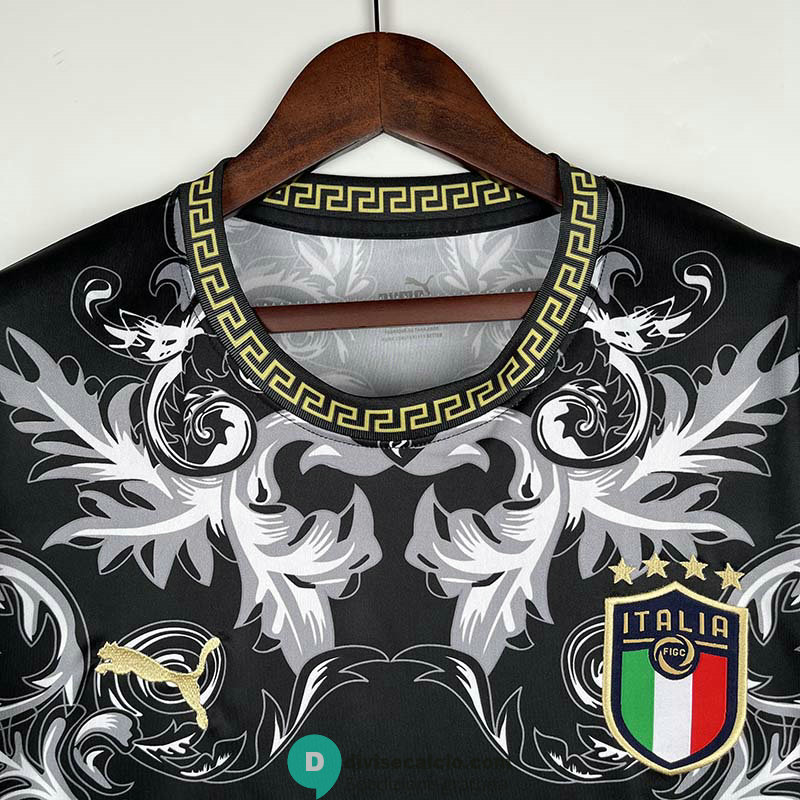 Maglia Italia x Versace Black 2023/2024