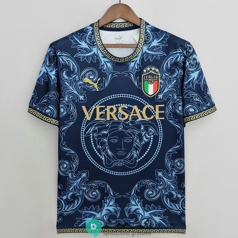 Maglia Italia x Versace Blue 2022/2023