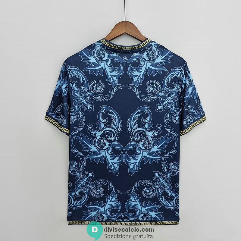 Maglia Italia x Versace Blue 2022/2023