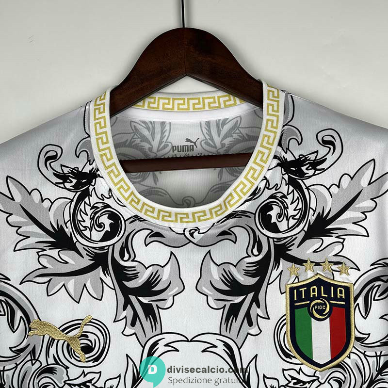 Maglia Italia x Versace White 2023/2024