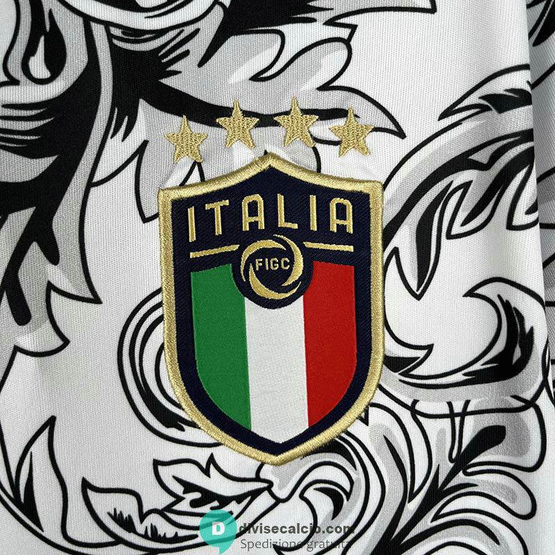 Maglia Italia x Versace White 2023/2024
