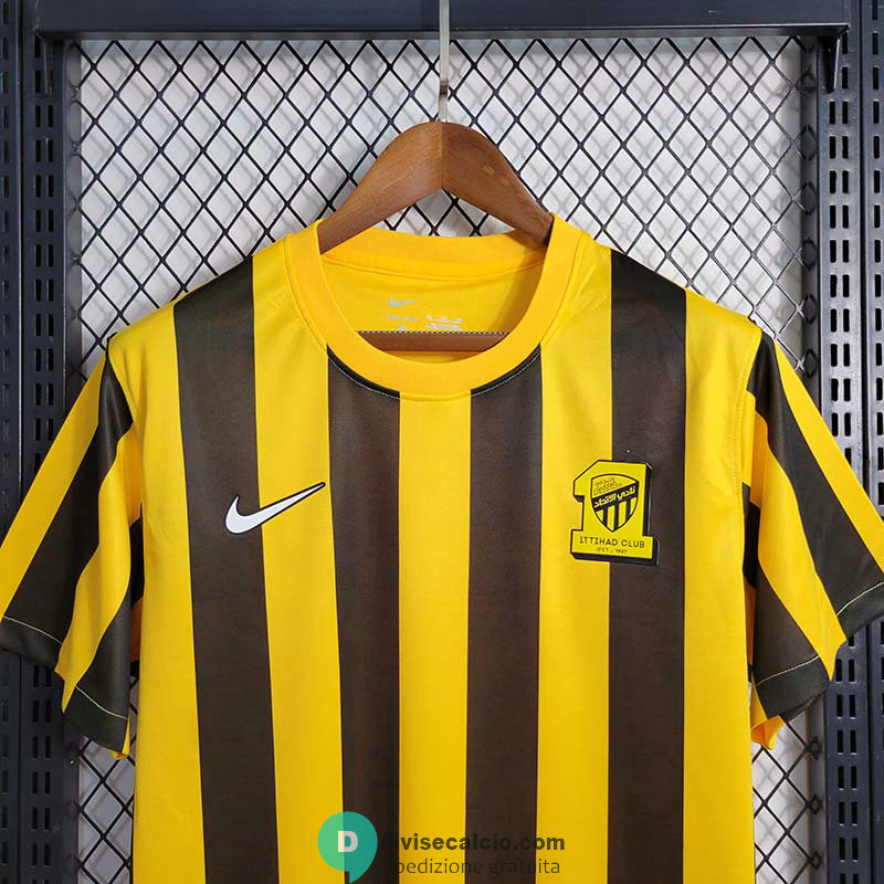 Maglia Ittihad Football Club Gara Home 2022/2023