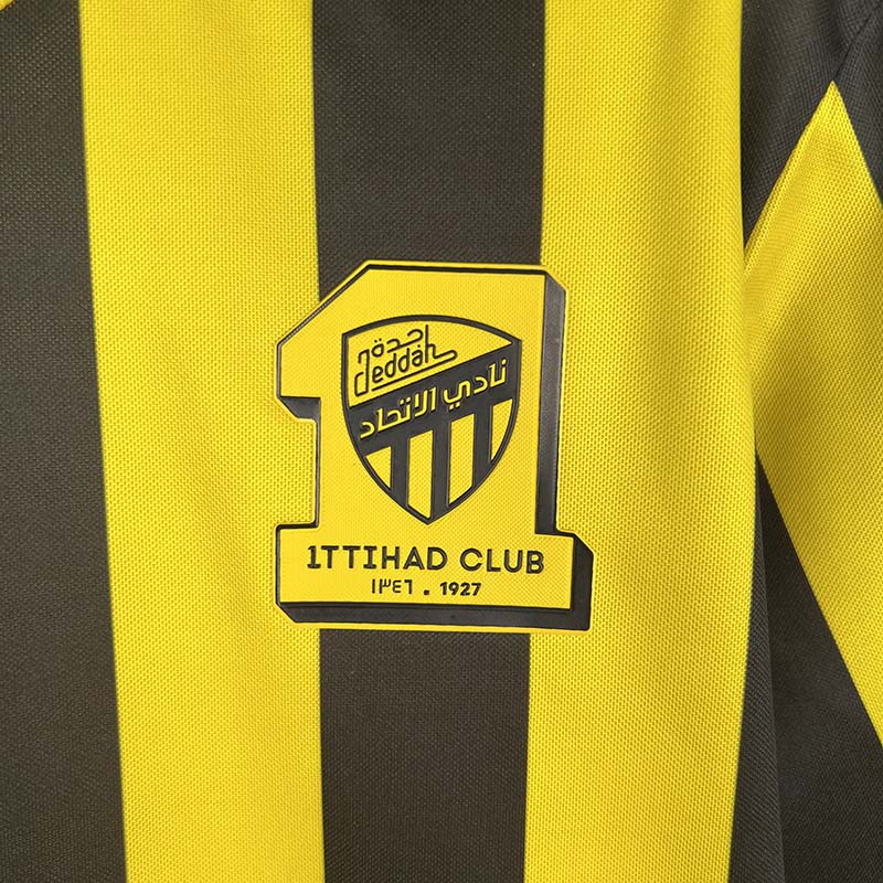 Maglia Ittihad Football Club Gara Home 2023/2024