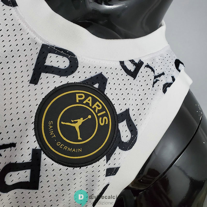 Maglia JORDAN X PSG Commemorative Edition White 2020/2021