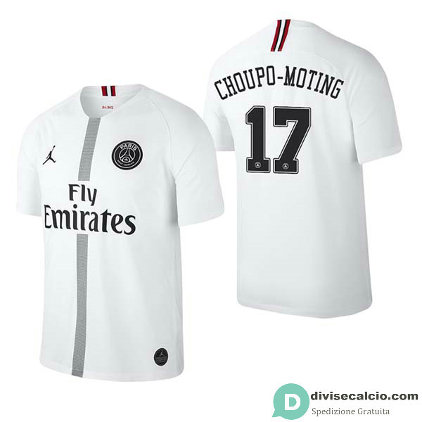 Maglia Jordan x PSG Champions League Gara Away 17#CHOUPO MOTING 2018-2019