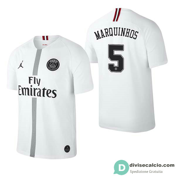 Maglia Jordan x PSG Champions League Gara Away 5#MARQUINHOS 2018-2019