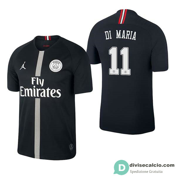 Maglia Jordan x PSG Champions League Gara Home 11#DI MARIA 2018-2019