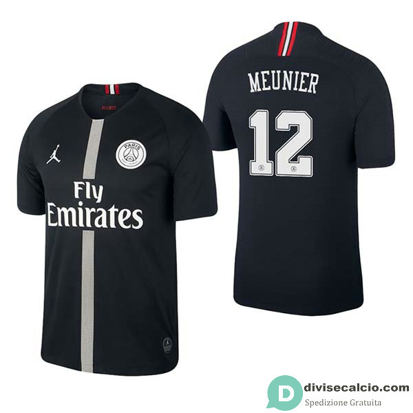 Maglia Jordan x PSG Champions League Gara Home 12#MEUNIER 2018-2019