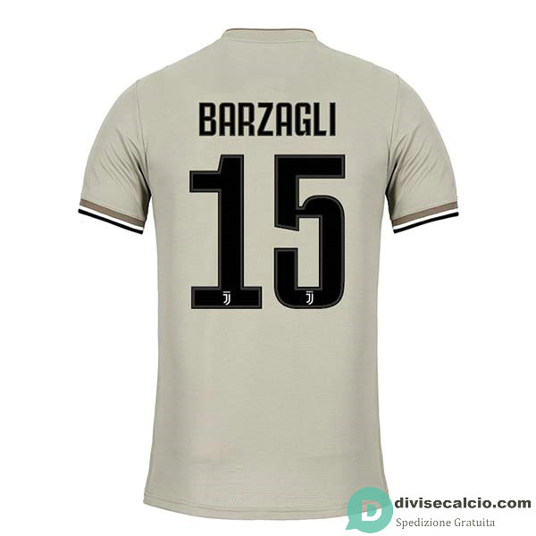 Maglia Juventus Gara Away 15#BARZAGLI 2018-2019