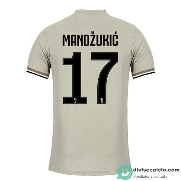 Maglia Juventus Gara Away 17#MANDZUKIC 2018-2019